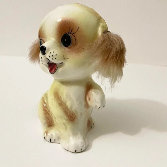Vintage Dog Coin Bank Made in Japan  5.5 Inch Tall Figurine - Picture 16 of 16